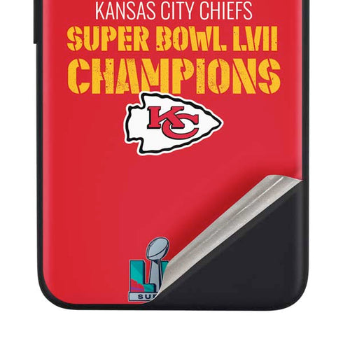 NFL Kansas City Chiefs Super Bowl LVII Champions Google Pixel 4a Skin
